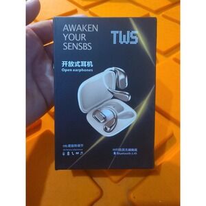 TWS Open earphones‎ Wireless Bluetooth Beige & Gold